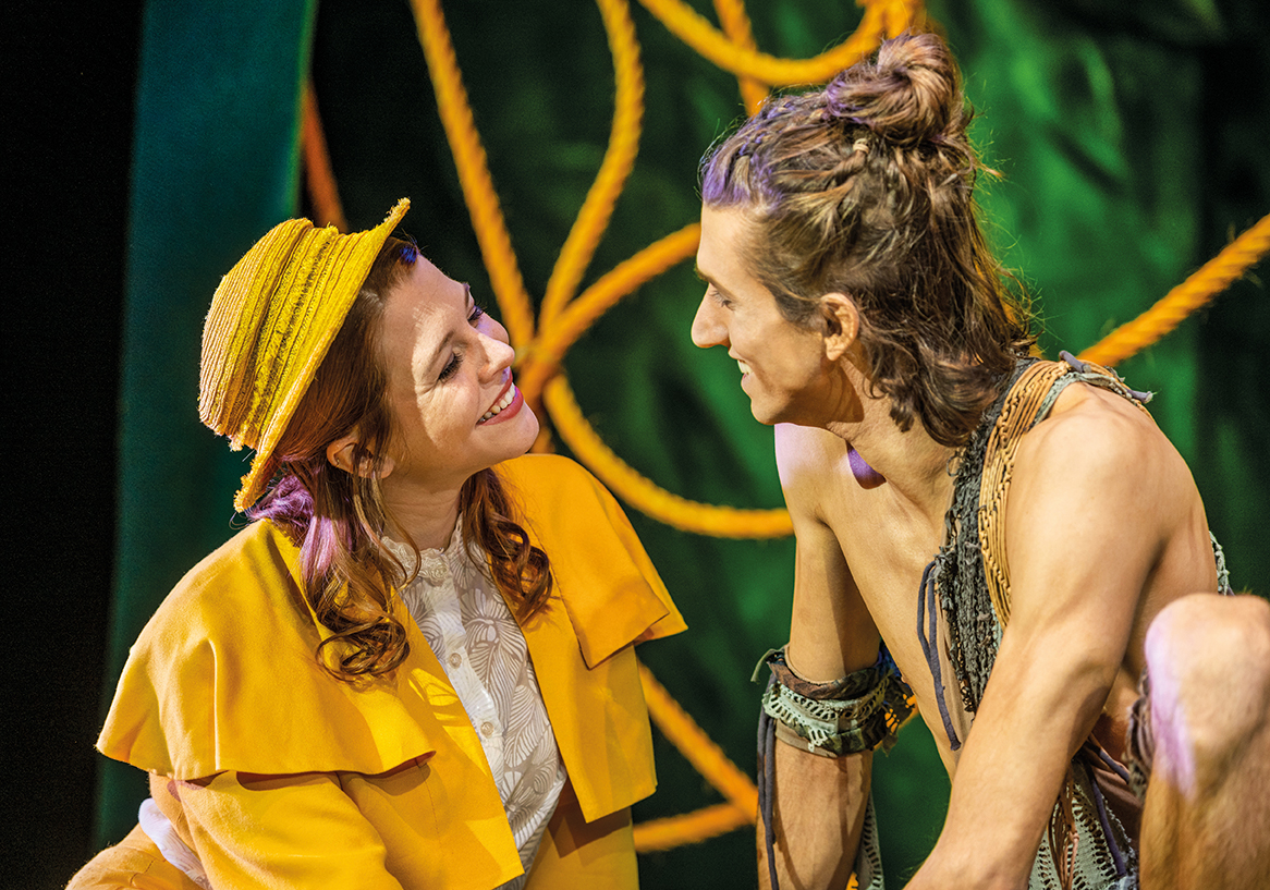 Tarzan - das Musical im Forum Leverkusen am 17. Dezember 2022 // Bildrechte: Theater Liberi, Fotograf: Nilz Böhme